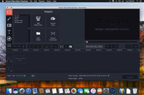 Free access of the transportable Movavi Video Editor Business 15.